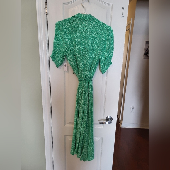 Old Navy Dress, Medium, Green & White - Picture 2 of 4